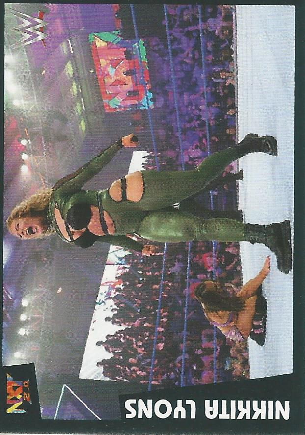 WWE Panini 2022 Sticker Collection Nikkita Lyons #218
