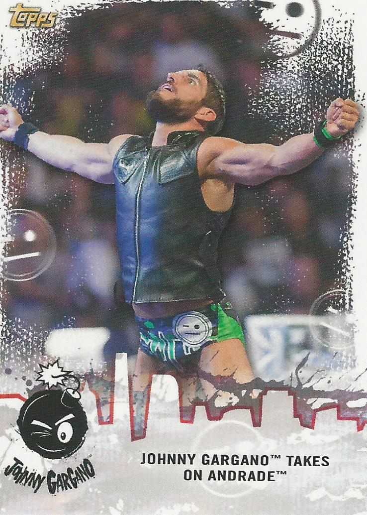 WWE Topps NXT 2020 Johnny Gargano JG-8 trading card PW Catalog