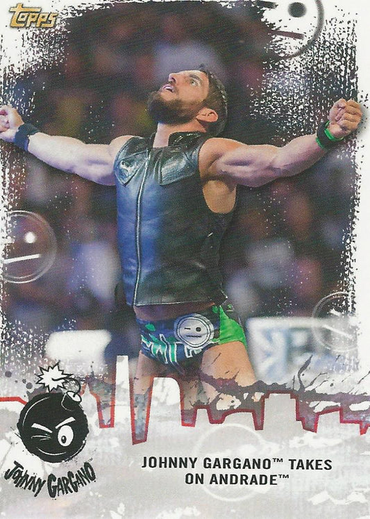 WWE Topps NXT 2020 Johnny Gargano JG-8 trading card PW Catalog