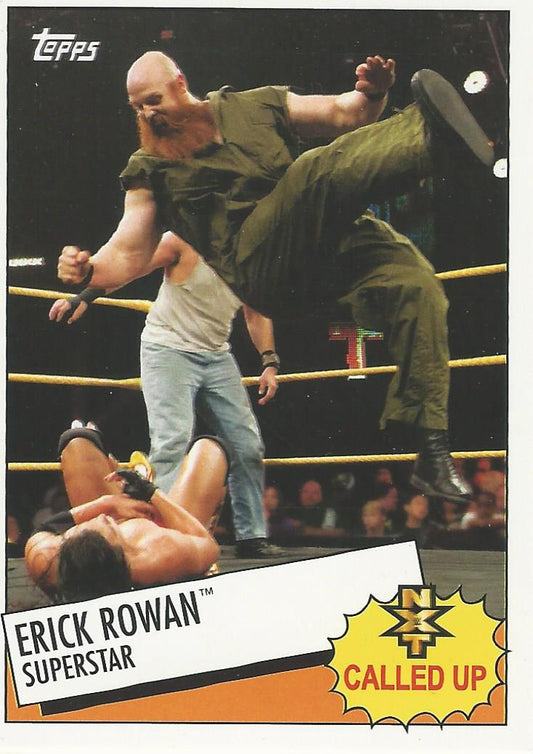 WWE Topps Heritage 2015 Erick Rowan 18 of 30 trading card PW Catalog