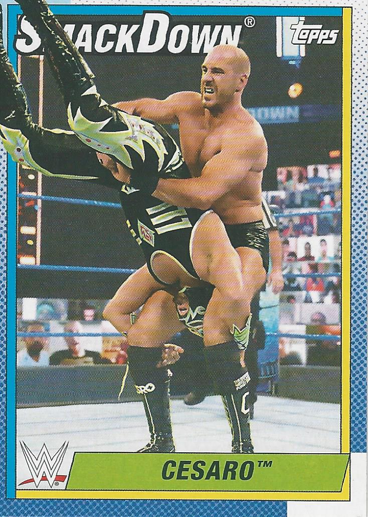 WWE Topps Heritage 2021 Cesaro #54