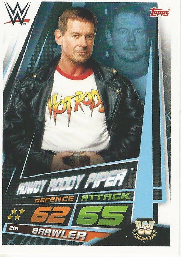 WWE Topps Slam Attax Universe 2019 Roddy Piper #218