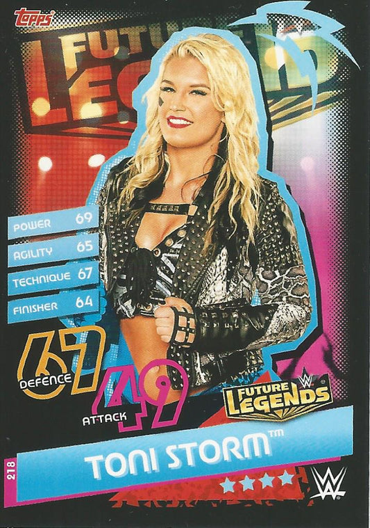 WWE Topps Slam Attax Reloaded 2020 Toni Storm #218