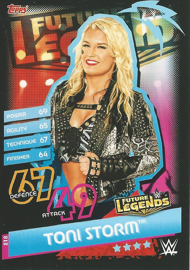 WWE Topps Slam Attax Reloaded 2020 Toni Storm #218