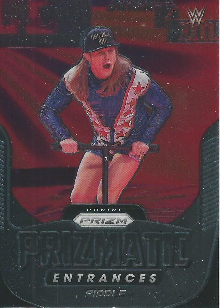 WWE Panini Prizm 2022 Prizmatic Entrances Riddle #28