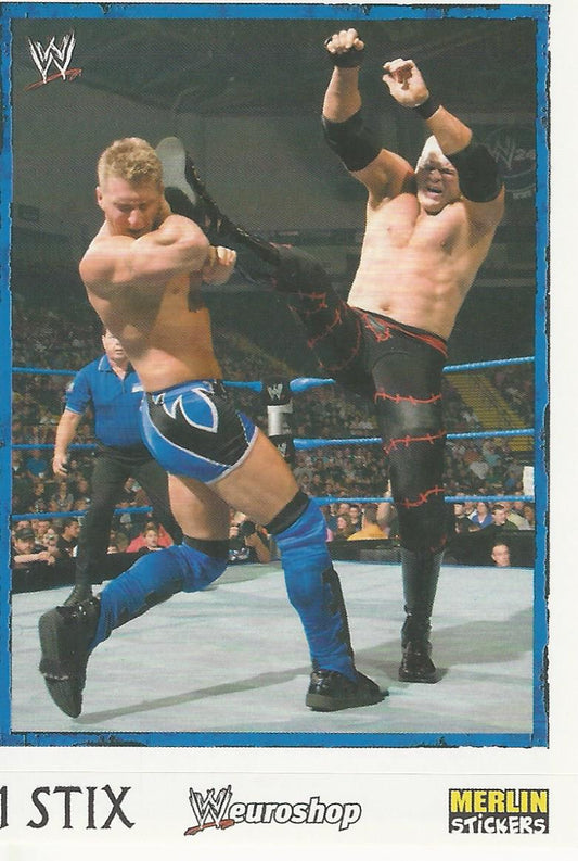 WWE Merlin Heros 2008 Stickers Kane #130
