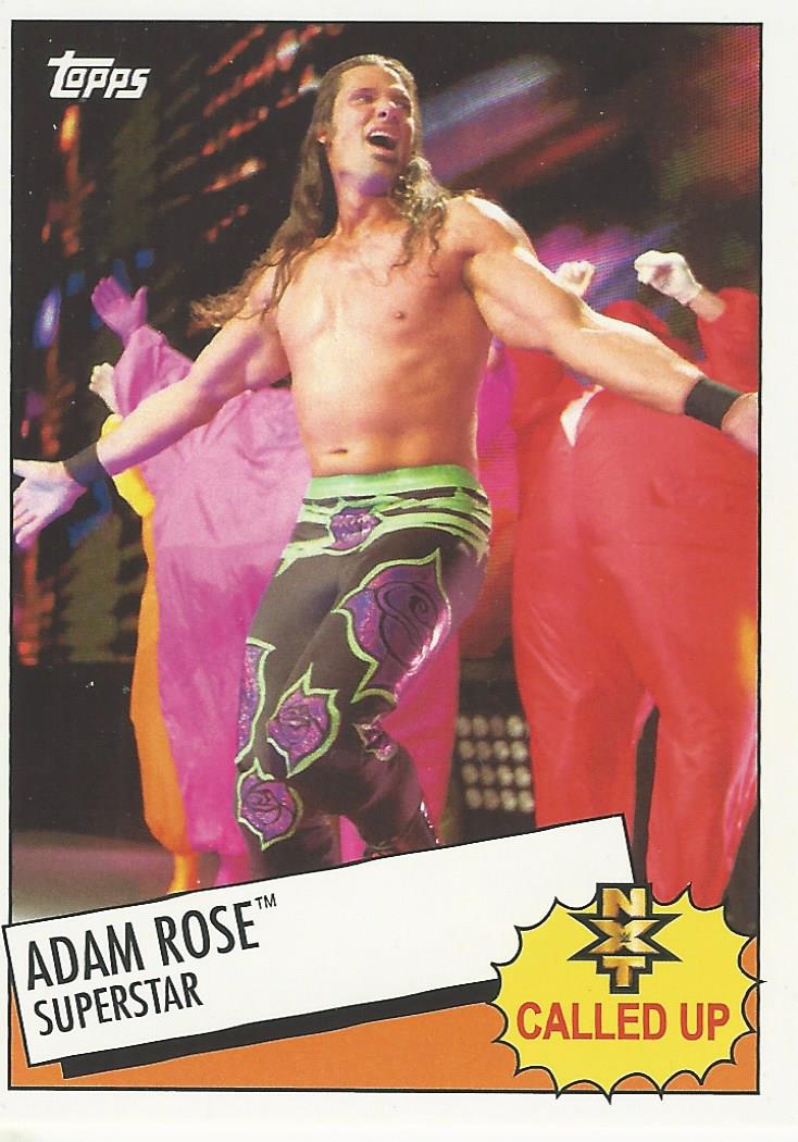 WWE Topps Heritage 2015 Adam Rose 19 of 30 trading card PW Catalog