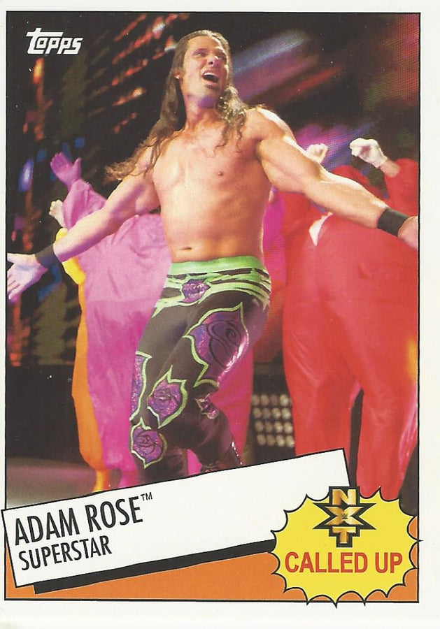 WWE Topps Heritage 2015 Adam Rose 19 of 30 trading card PW Catalog