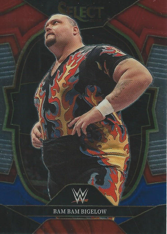 WWE Panini Select 2023 Red/Silver/Blue Bam Bam Bigelow #57