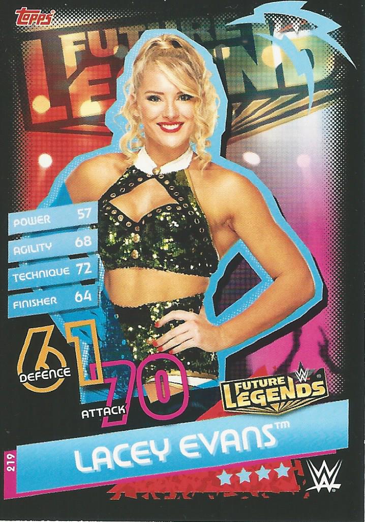 WWE Topps Slam Attax Reloaded 2020 Lacey Evans #219