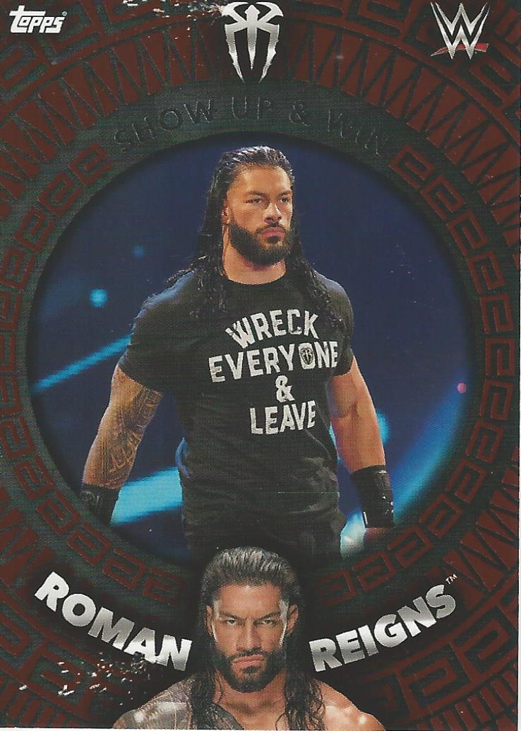 Topps WWE Superstars 2021 Roman Reigns #219