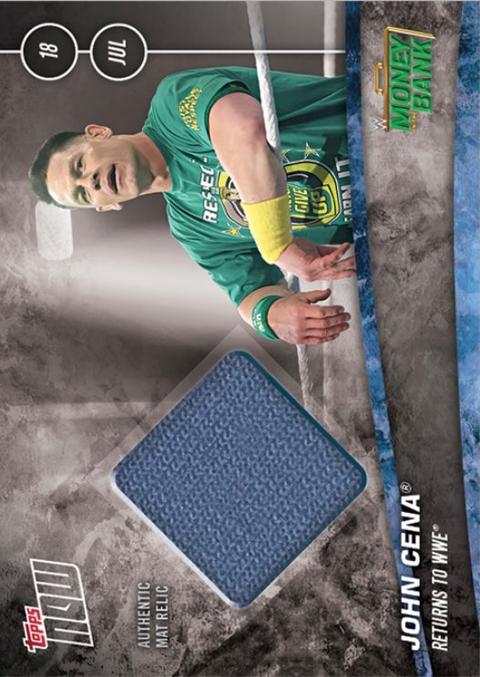 John Cena Returns to WWE trading card PW Catalog