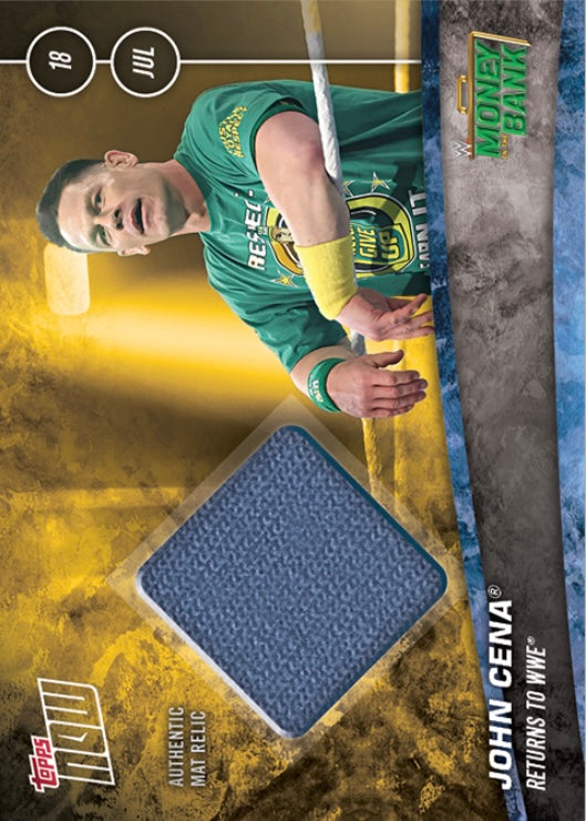 John Cena Returns to WWE trading card PW Catalog