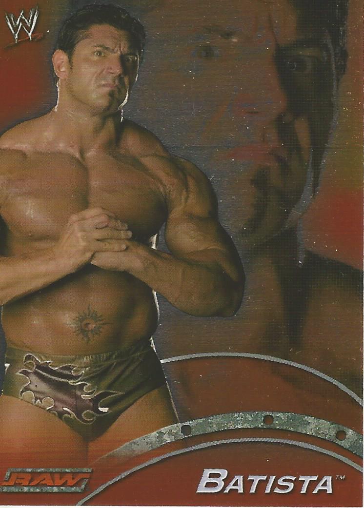 WWE Topps Apocalypse 2004 Batista R21 trading card PW Catalog