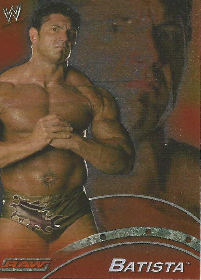 WWE Topps Apocalypse 2004 Batista R21 trading card PW Catalog