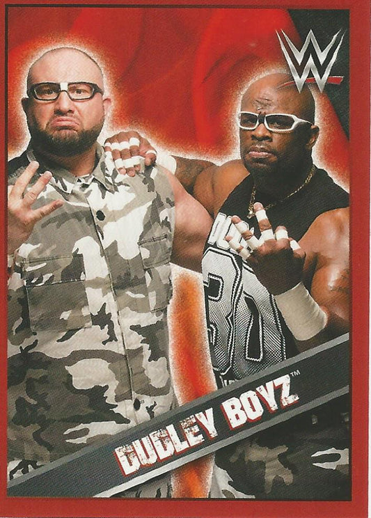 WWE Topps Then Now Forever 2016 Stickers Dudley Boyz #21