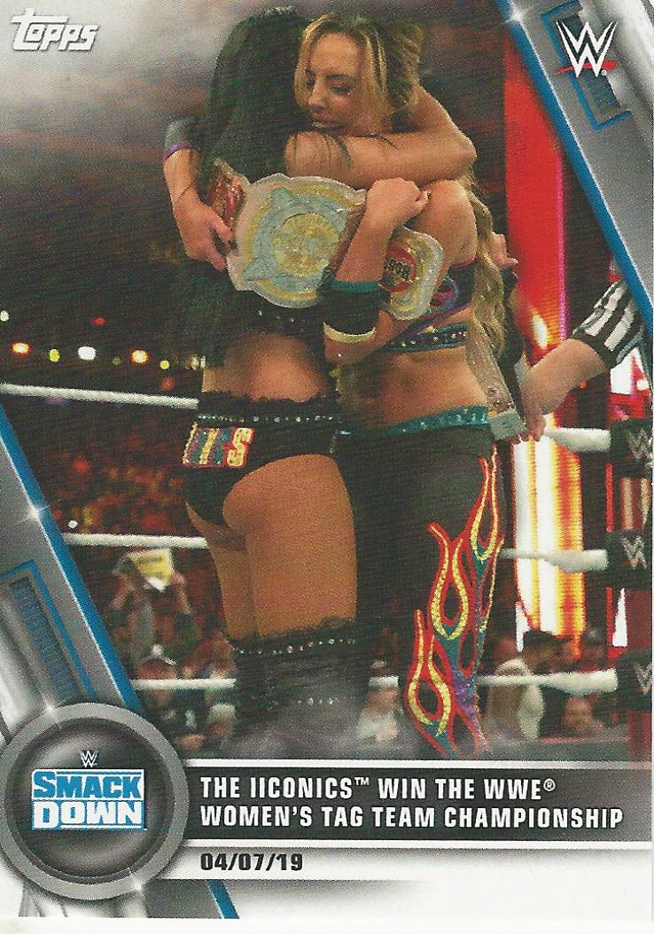 WWE Topps Women Division 2020 Peyton Royce and Billie Kay #21