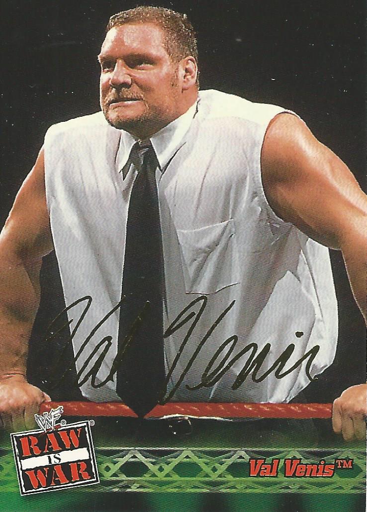 WWF Fleer Raw 2001 Val Venis #21