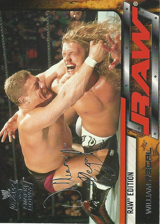 WWE Fleer Raw vs Smackdown 2002 William Regal #21