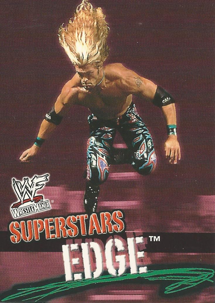 WWF Fleer Wrestlemania 2001 Edge #21