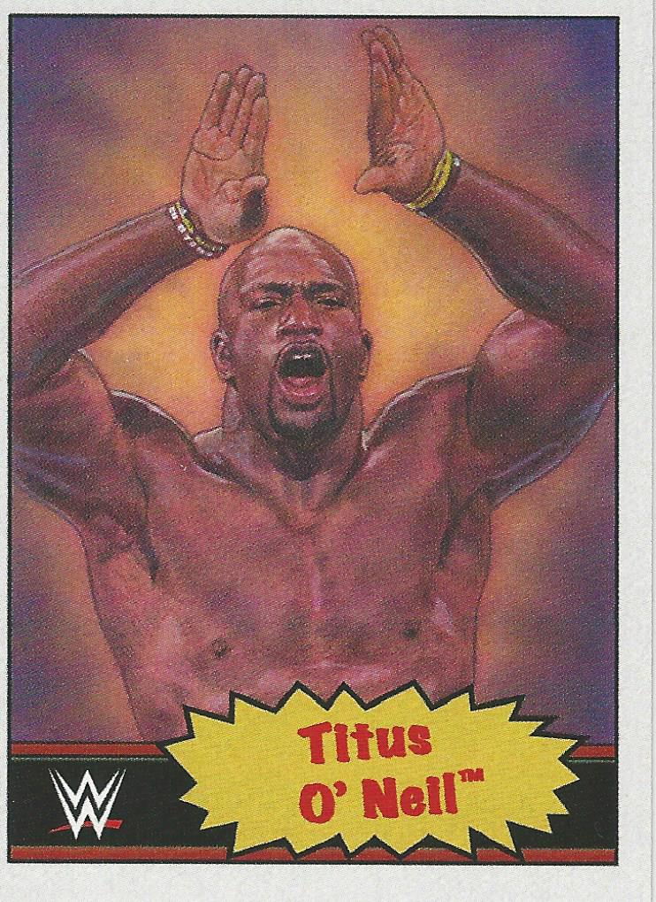 WWE Topps Living Set 2021 Titus O'Neil #21
