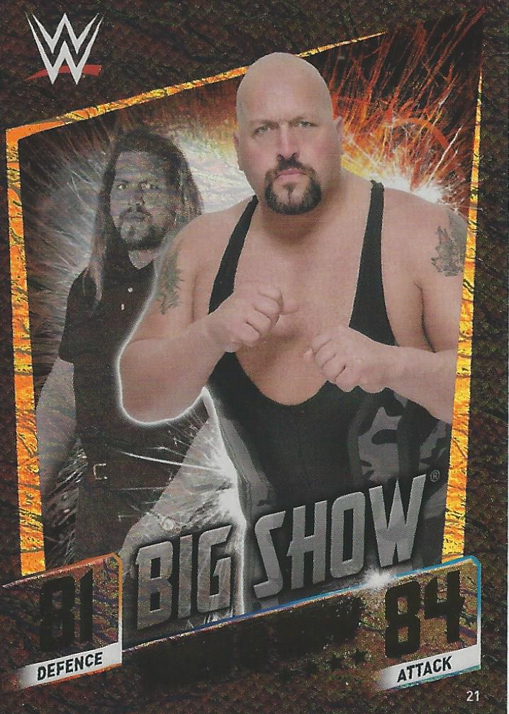 WWE Topps Slam Attax 2015 Then Now Forever Big Show #21