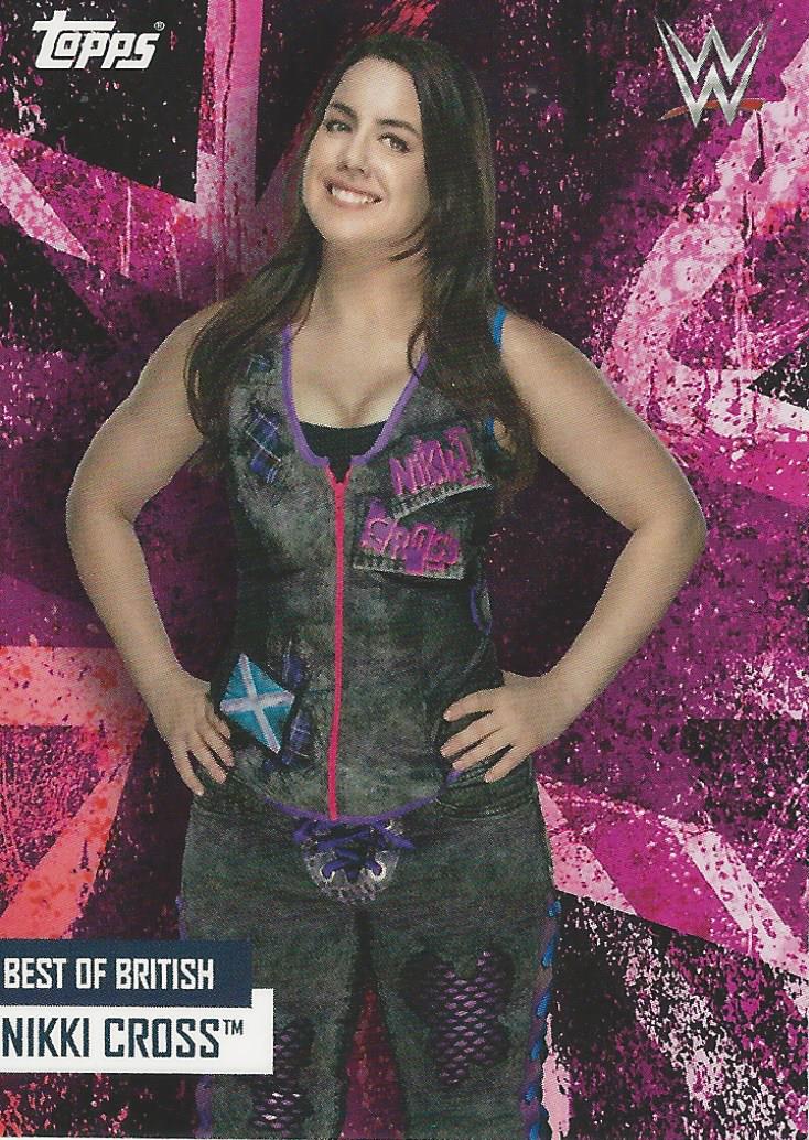 WWE Topps Best of British 2021 Nikki Cross trading card PW Catalog
