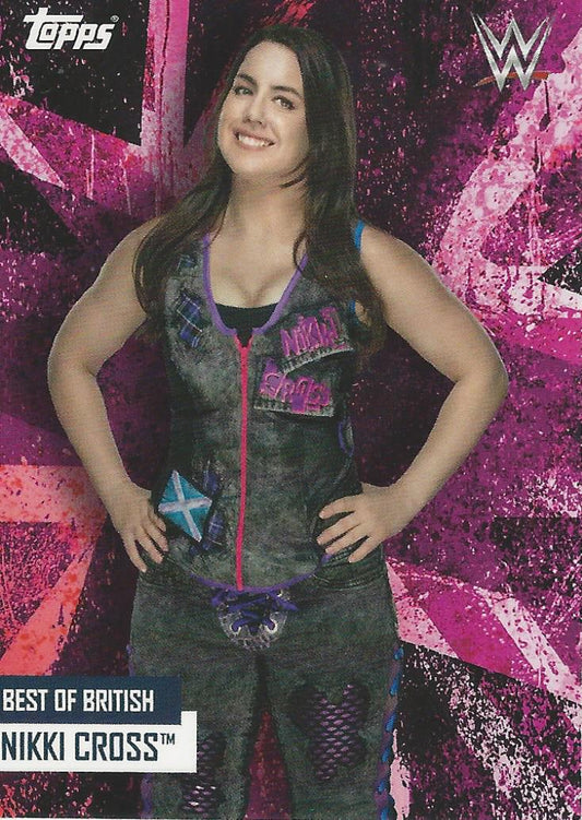 WWE Topps Best of British 2021 Nikki Cross trading card PW Catalog