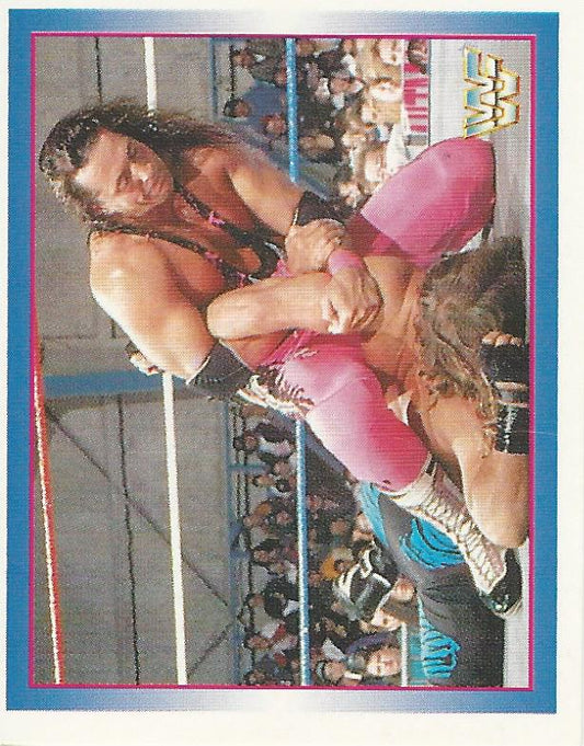 WWF Merlin Stickers 1995 Bret Hart #21