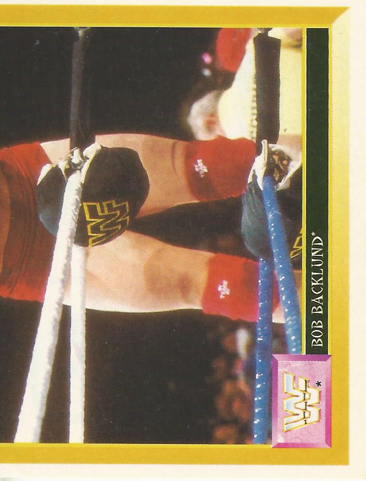 WWF Merlin Sticker 1994 Bob Backlund #21