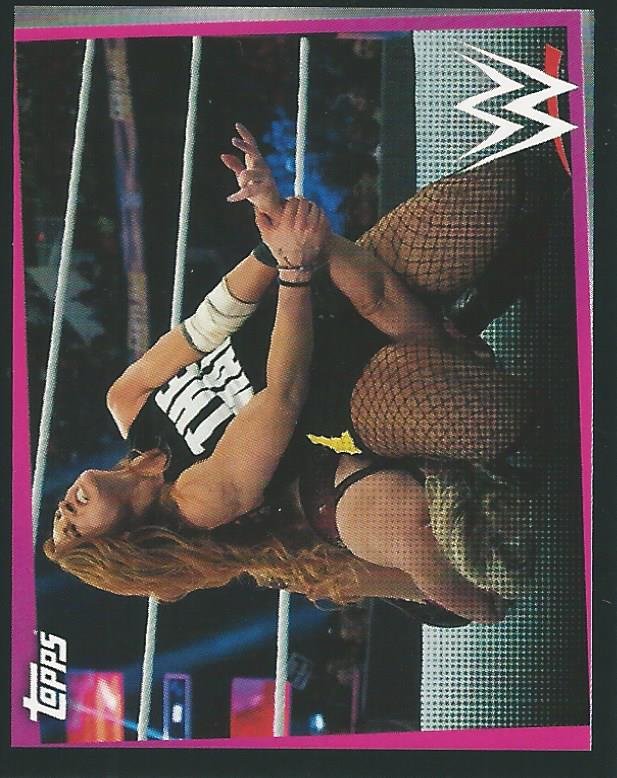 WWE Topps Road to Wrestlemania Stickers 2021 Becky Lynch #21