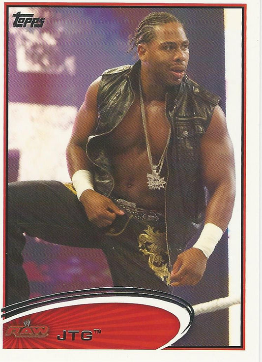 WWE Topps 2012 JTG #21