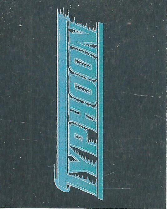 WWF Merlin Stickers 1991 Typhoon #21