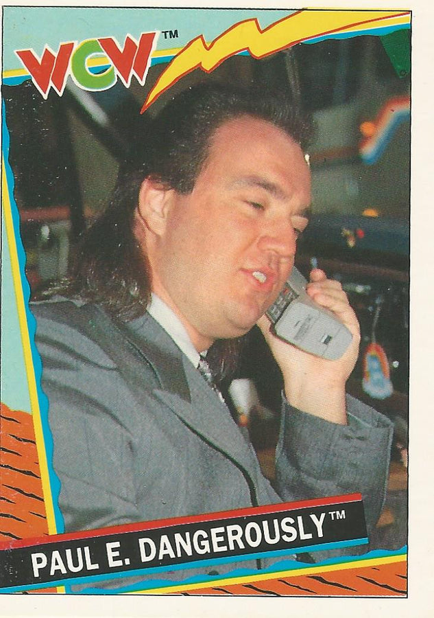 WCW Topps 1992 Paul Heyman #21