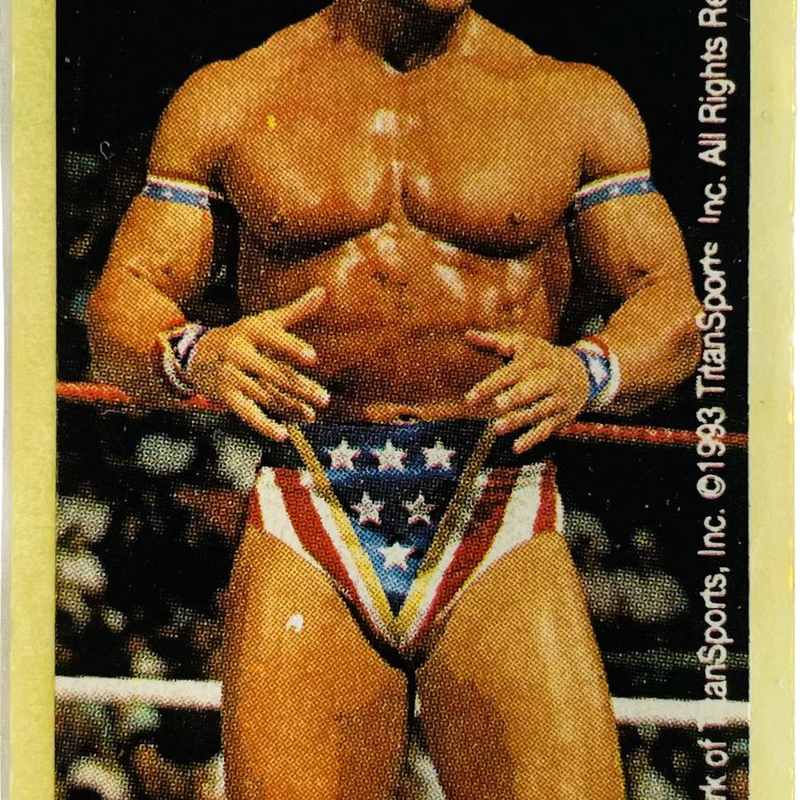 WWF Dunkin Bubble Gum Stickers (1993) No. 21 Lex Luger PW Catalog