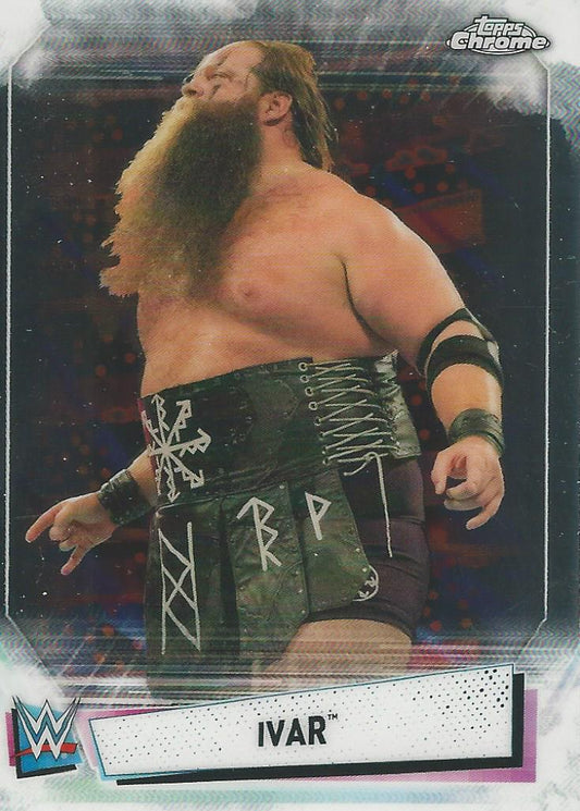 WWE Topps Chrome 2021 Ivar #21