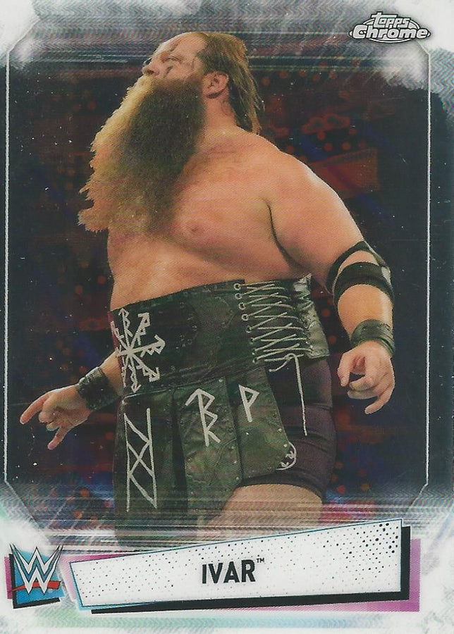 WWE Topps Chrome 2021 Ivar #21