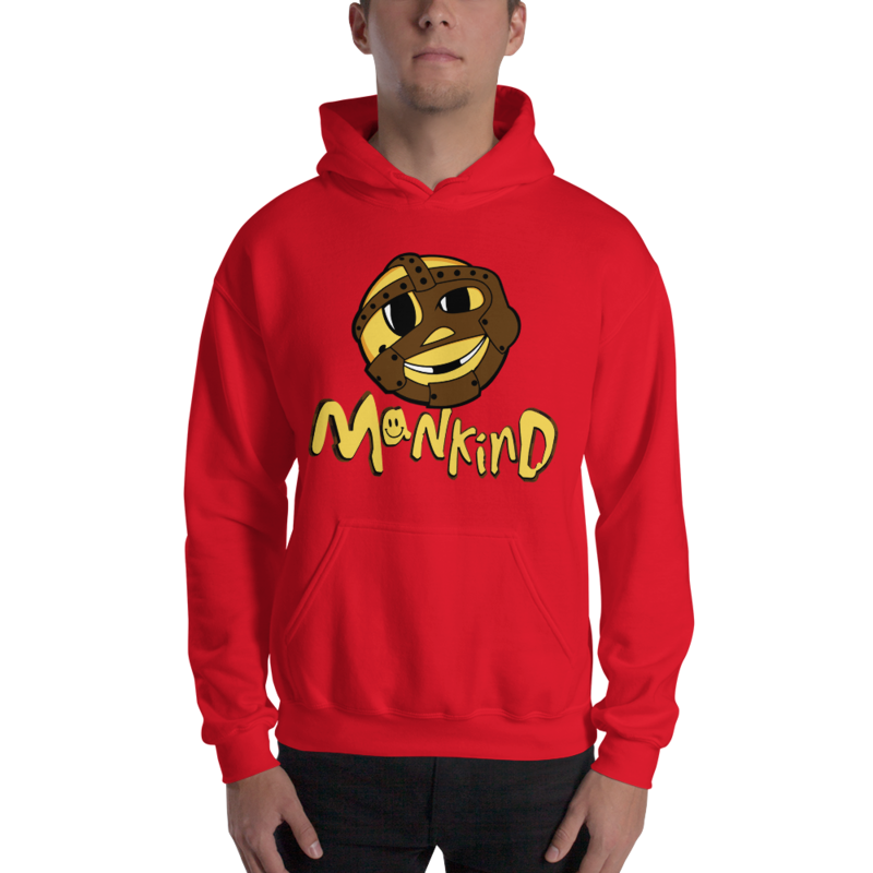 Mankind "Cartoon" Pullover Hoodie Sweatshirt