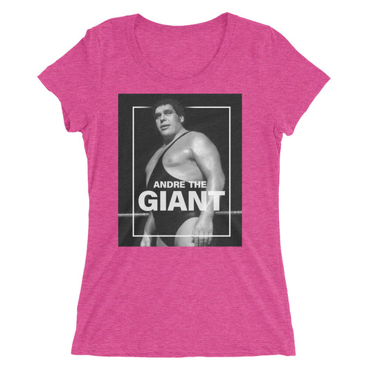Andre the Giant "Photo" Women's Tri-Blend T-Shirt