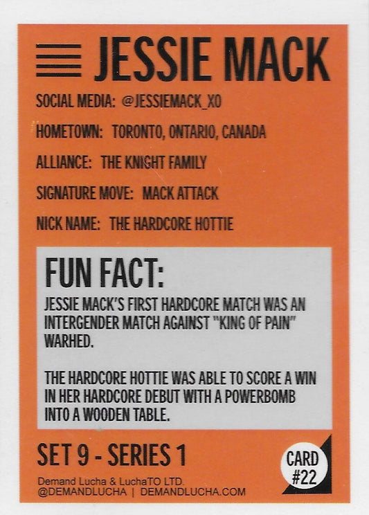 “Hardcore Hottie” Jessie Mack