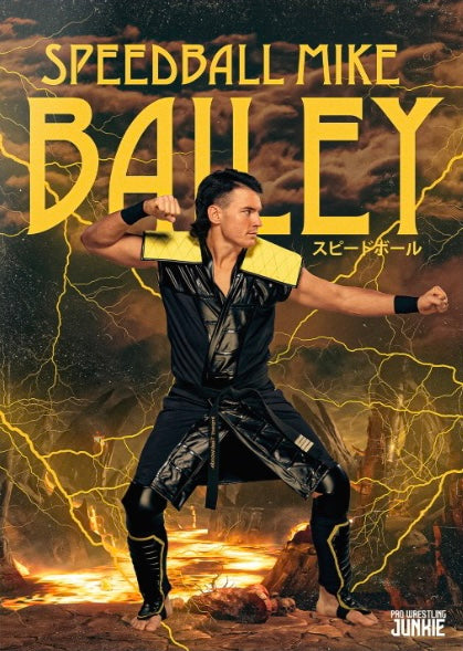 Speedball Mike Bailey trading card PW Catalog