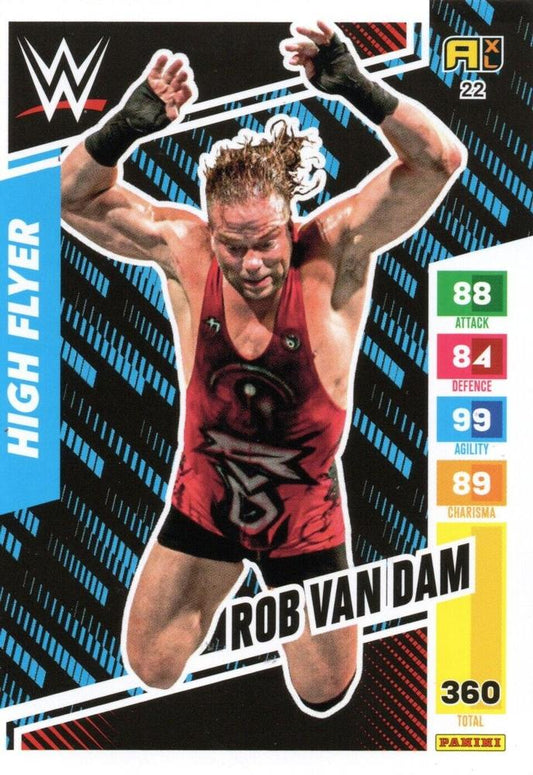 ROB VAN DAM trading card PW Catalog