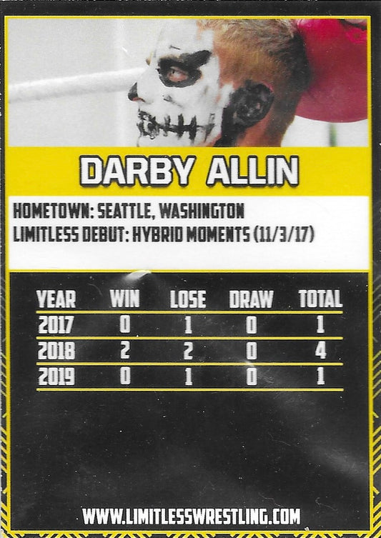 Darby Allin trading card PW Catalog