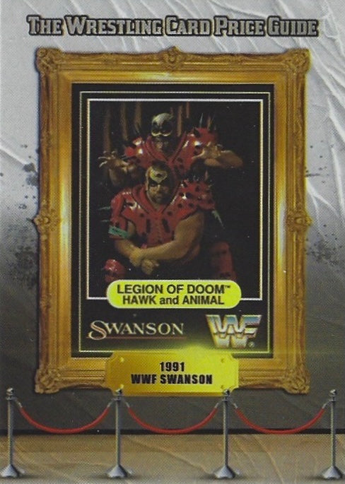 1991 WWF Swanson – Legion of Doom Hawk and Animal trading card PW Catalog