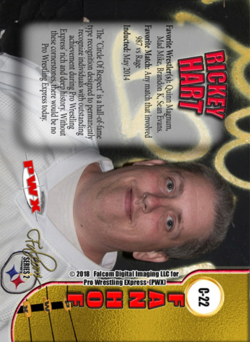 Rickey Hart trading card PW Catalog