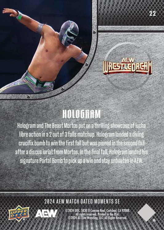 Hologram – Hologram Remains Undefeated in AEW With HIS Victory Over the Beast Mortos