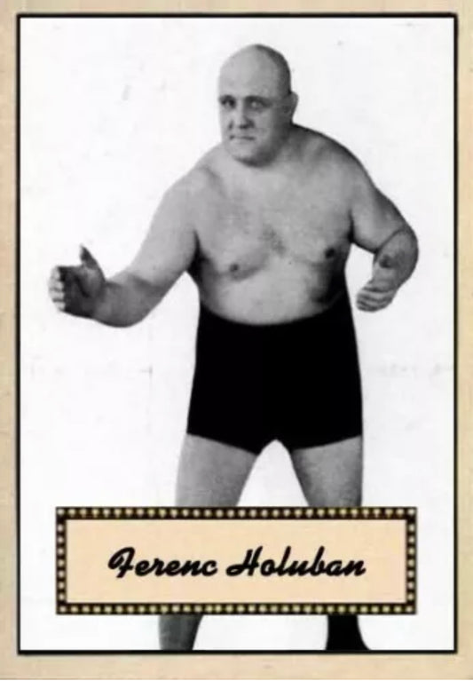 Ferenc Holuban trading card PW Catalog