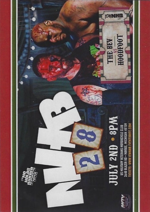 NHB28 – the BEV vs Hoodfoot trading card PW Catalog