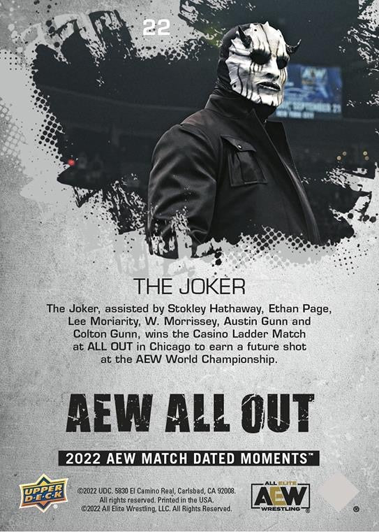 The Joker – Stokely Hathaway Reveals HIS Long Term Plans AS HE Hands the Casino Ladder Match Poker Chip to the Joker