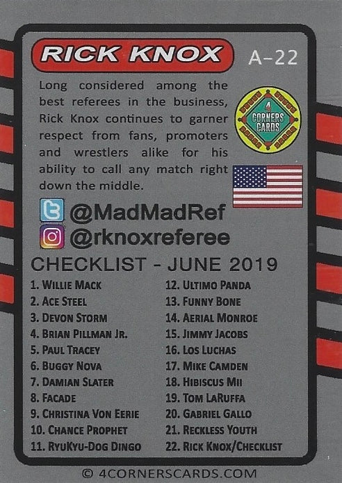Rick Knox / Checklist